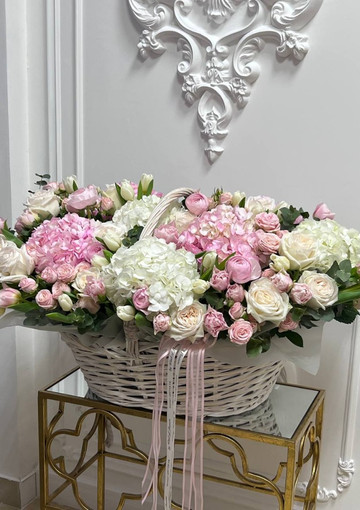 Корзина цветов 