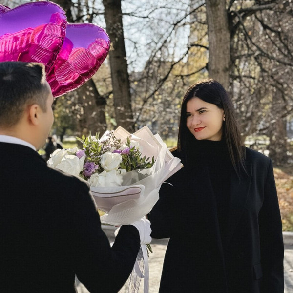 Шары Фонтан «Бабочка» купить по цене 1 600 руб. с быстрой доставкой | Маркет-цветов
